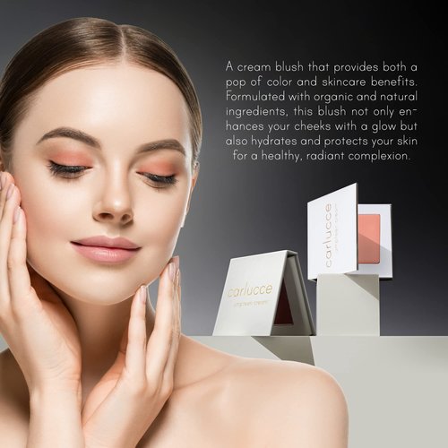 Carlucce Umpteen 3-in-1 Vegan Multi-Use Cream Color Palette (Innocent) – Makeup & Skincare in One – High-Pigment, Blendable Formula for Lips, Cheeks & Eye Base – Clean & Cruelty-Free