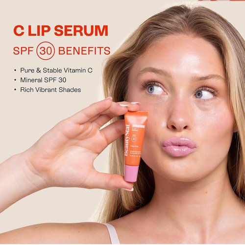 BeautyStat C Lip Serum - Nourishing Hydration in Baby Pink Shade