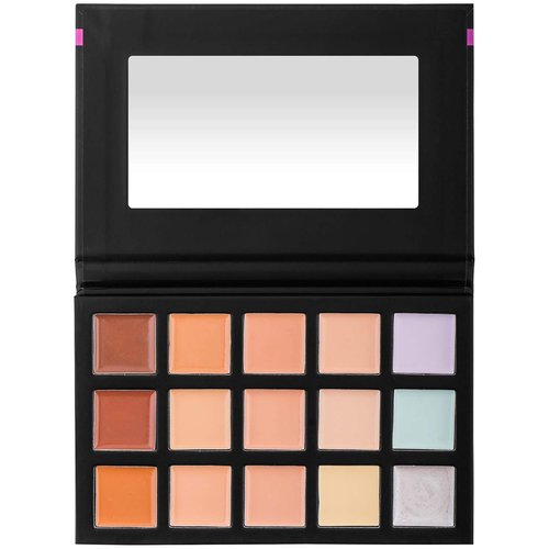 SHANY Cream Concealer Palette - 12 Color Makeup Set with Mirror for Flawless Coverage