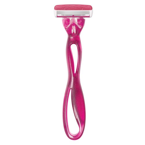 Bic Bic Simply Soleil Click Women Triple Bladed Disposable Razors, 1 Handle 6 Cartridges 1 Ea