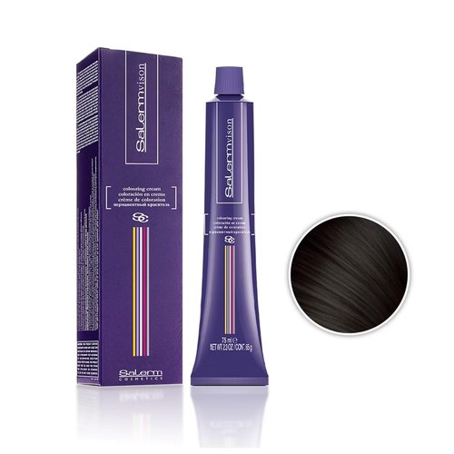 Salermvison Hair Coloring Cream - #3 Dark Brown, 2.3 Ounce | Long-Lasting Vibrant Color