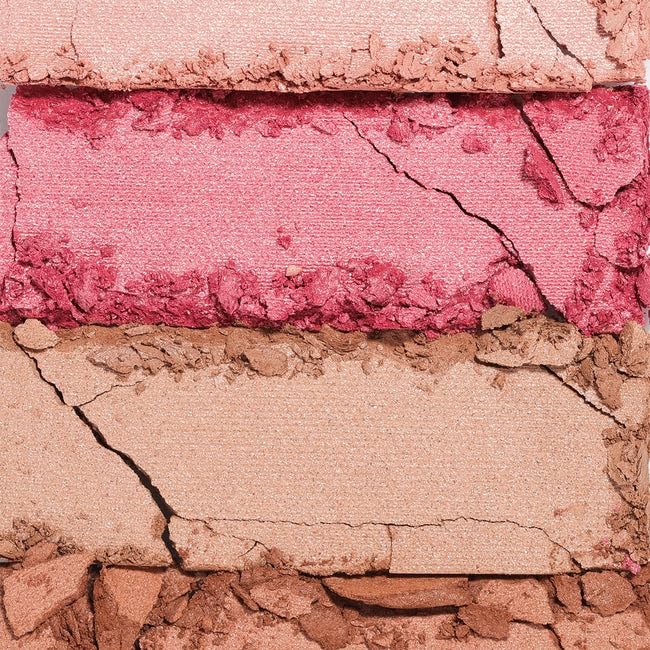 Wander Beauty Riviera Blush & Bronzer Palette - 4 Versatile Shades for a Radiant Glow