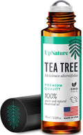 UpNature Tea Tree Essential Oil Roll-On - 100% Natural Skin Treatment for Clear Complexion