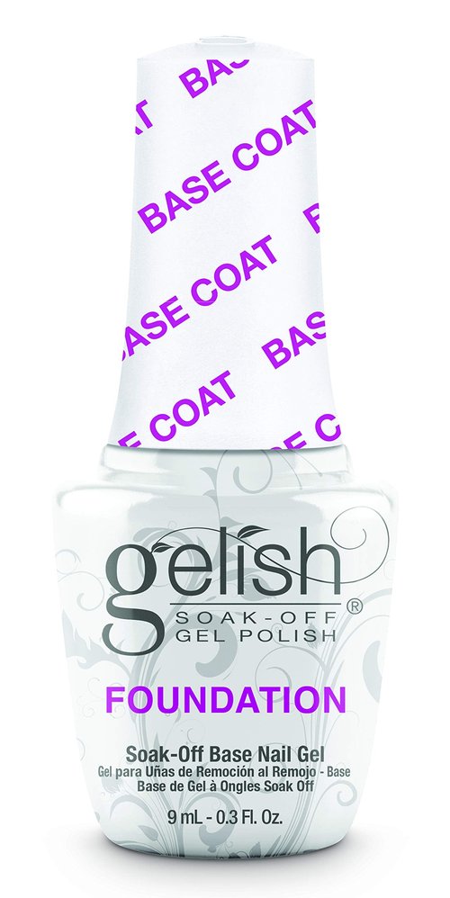 Gelish MINI Foundation Base Coat – 9ml Soak Off UV LED, Strong Adhesion, Protects Natural, No Chip No Lift, Professional Manicure Prep Essential