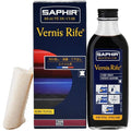SAPHIR Vernis Rife - Patent Leather Cleaner - Shine, Clean and Protect against Cracking - Black - 100mL