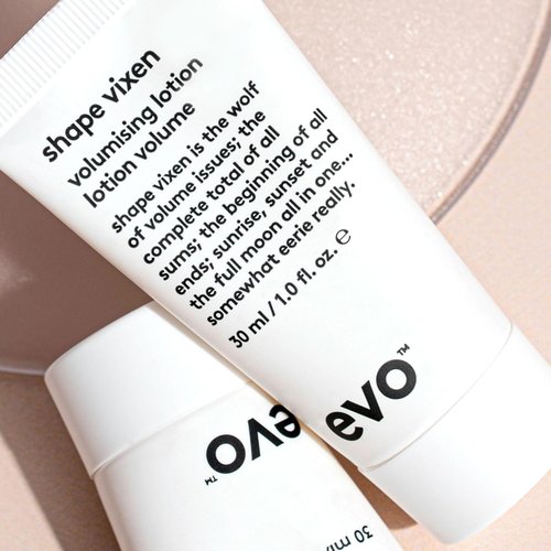 Evo Shape Vixen Volumizing Lotion - Professional Blow Dry Texture Mask for Fine, Thin Hair