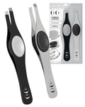 Cocos Closet Precision Tweezers for Women Facial Hair - Stainless Steel Tweezers for Women and Men - Ideal for Eyebrow Shaping and Hair Removal - Slanted Tips, Durable and Ergonomic Grip Design