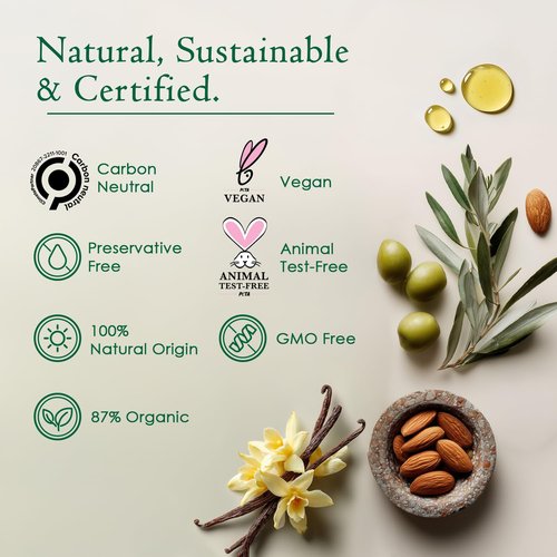 Ancient Greek Remedy Organic Face Moisturizer for Dry Skin - Anti Aging Face & Body Butter Cream - Almond, Jojoba, Olive, Rosehip, Vanilla, Vitamin E Oil. Natural Lotion for Women & Men 3.4 oz