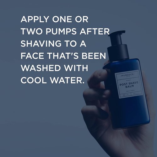 Murdock London Post Shave Balm - Lightweight Soothing Formula for Sensitive Skin | 5.1 oz (150ml)