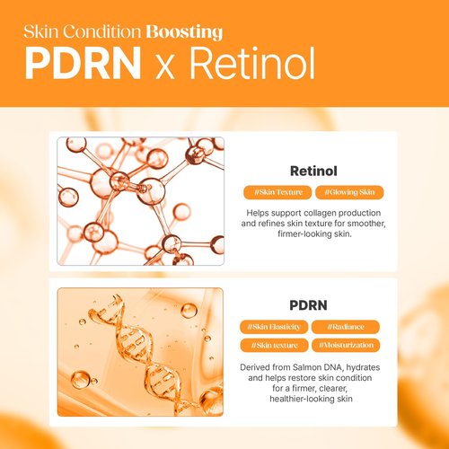 Papa Recipe Retinol PDRN Refine Glow Daily Mask (30 Sheets) - Korean Skin Revitalizing Facial Masks, Anti-aging - Soothing, Calming & Hydrating Face Skin, Sensitive Skin-friendly