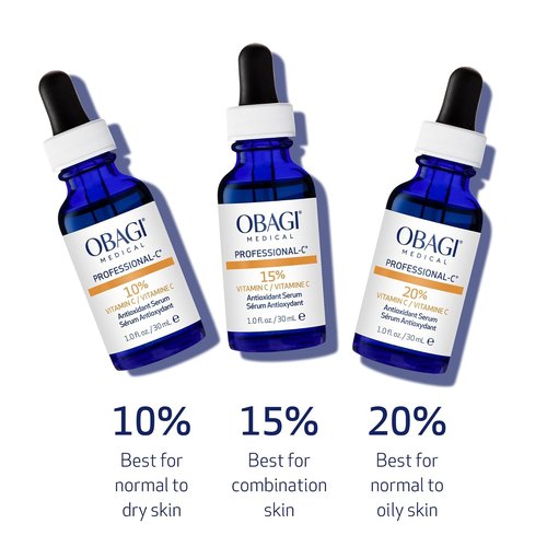 Obagi Medical Professional-C Vitamin C Serum - Brightens Skin Tone & Reduces Fine Lines - Safe for Sensitive Skin