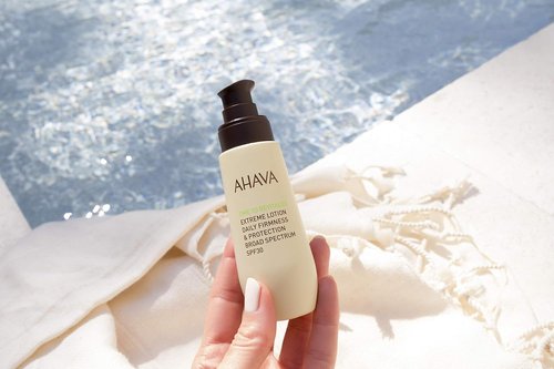 AHAVA Extreme Lotion - Daily Firmness & Protection with Broad Spectrum SPF30 | Lightweight, Moisturizing Hydration, 1.7 Fl. Oz