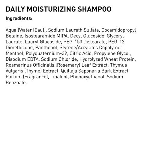 American Crew Daily Moisturizing Shampoo - Hydrating Formula for All Hair Types | 33.8 Ounce