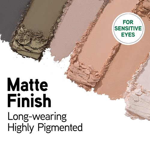 Physicians Formula Matte Monoi Butter Eyeshadow Palette - Natural Blushed Nudes for Sensitive Skin | Hypoallergenic & Nourishing