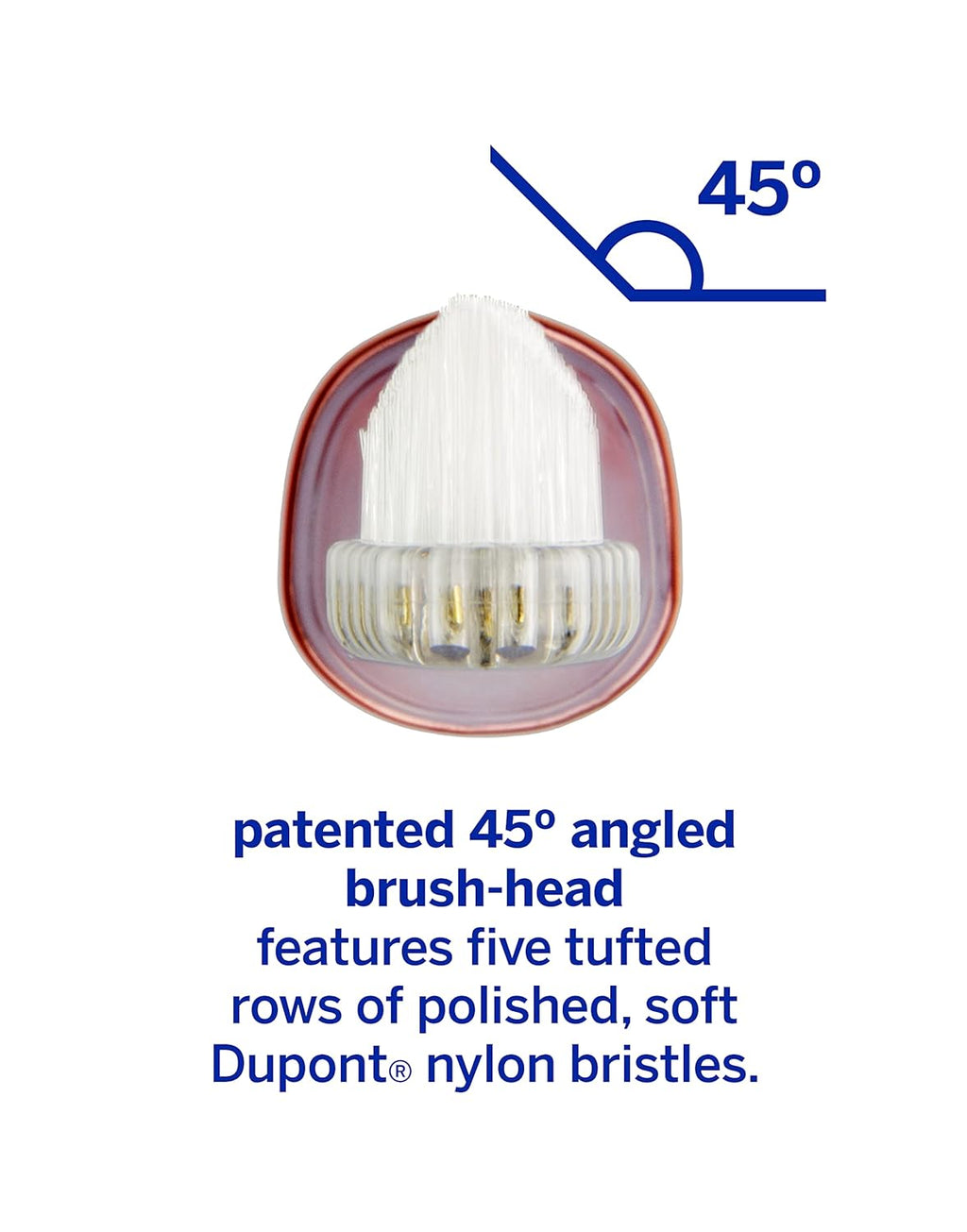 Supersmile Zina45 Sonic Pulse Toothbrush Replacement Brush Heads - Optimal Cleaning & Freshness