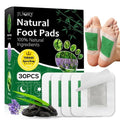 Natural Foot Care Pads, 30 Pcs Premium Herbal Ingredients Patches for Deep Cleansing, for Refresh, Energize & Moisturize - 15 Bags