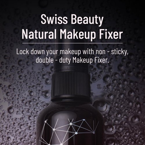 Swis-Beauty Makeup Setting Spray - Long-Lasting Dewy Finish with Vitamin E & Aloe Vera | 70 ml