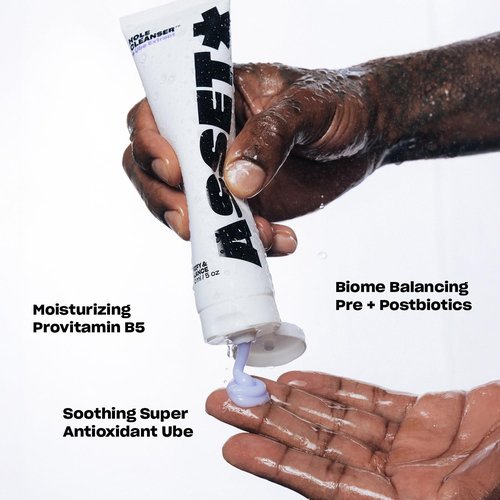 Asset Hole Cleanser – Perianal-Optimized Gentle Daily Cleanser – 150ml (5oz) | Non-Ionic Surfactant System | Hydrates, Soothes & Neutralizes Odor | pH Balanced, Vegan, Formulated for Sensitive Skin
