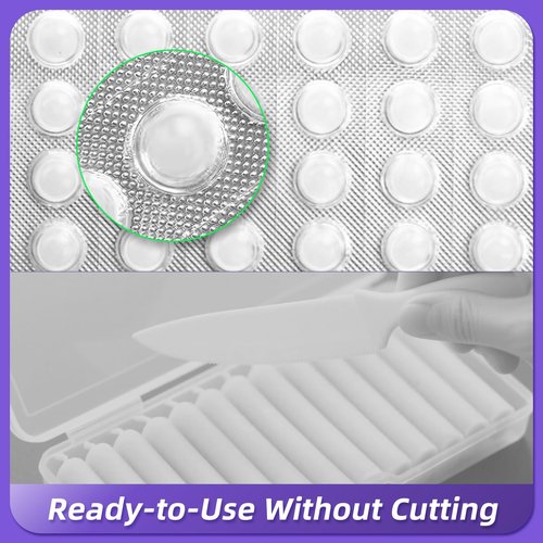RIZUKO Orthodontic Wax for Braces - 240 Dental Wax Dots | Hygienic Individual Wraps, Mint Flavor