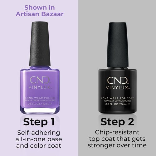 CND Vinylux Nail Polish - Longwear Purple Shade with Gel-like Shine | 0.5 Fl Oz Chip Resistant