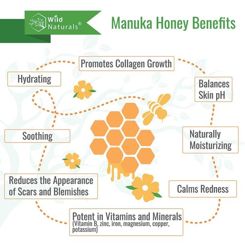 Manuka Honey Shampoo & Conditioner Set - Soothing Moisturizing Formula for Eczema & Curly Hair