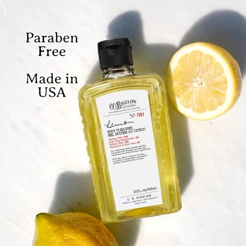 C.O. Bigelow Apothecary Bodycare Gift Set - Lemon Body Wash & Moisturizing Lotion | 10 Fl Oz Set