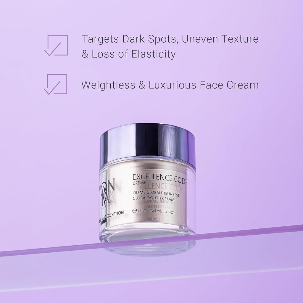 Yonka Age Exception Excellence Code Crème - Specialized Anti-Aging Cream for Mature Skin Types