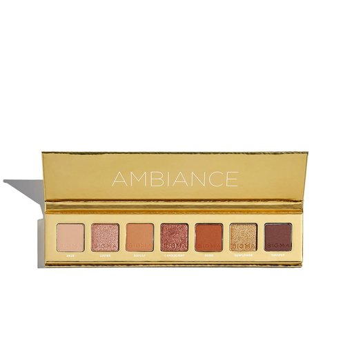 Sigma Beauty Ambiance Mini Eyeshadow Palette - Vibrant Shades for Stunning Eye Looks