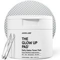 Rice Toner Pads Korean Skin Care Daily Exfoliating Pads for Face: THE GLOW UP Centella AHA PHA Niacinamide Brightening Toner for Mens Skincare, Facial Cleansing, Acne Pores, Dark Spots & Skin Radiance