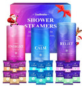 Shower Steamers, 18 Pack Set Shower Bombs with 6 Organic & Natural Fragrance, Self-Care & Relaxation Presents for Women and Men, Ideal for Personal Care and Birthday, Valentine's Day Presents