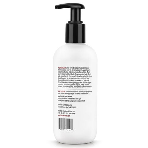 Hustle Butter Tattoo Aftercare - Daily Moisturizing Lotion - Naturally Derived Vegan Cruelty Free - Everyday All Over Use for Tattoos - 9 fl oz
