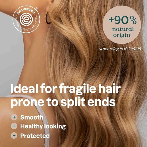 ATTITUDE Strengthening Shampoo Bar - Natural Hair Repair with Blue Clay & Caffeine | EWG Verified, Vegan, 4 Oz