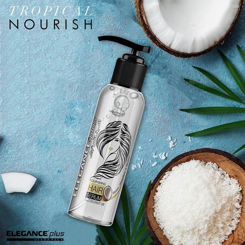 Elegance Plus Hair Serum - Nourishing Coconut-Based Formula for Soft, Shiny Hair | 10.1 Oz