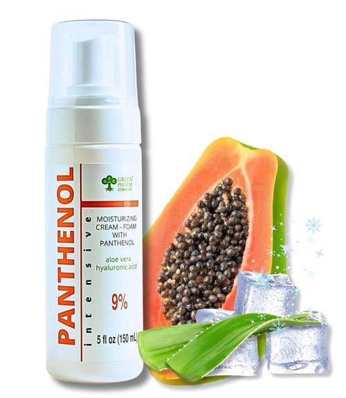 Regine Switzerland 9% Panthenol Foam - After Sun Redness Relief & Barrier Repair | Aloe & Hyaluronic Acid | Safe for Baby & Sensitive Skin