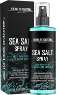 Viking Revolution Sea Salt Spray - Texturizing Hair Spray with Kelp & Aloe Vera | 8.8oz for Beachy Volume