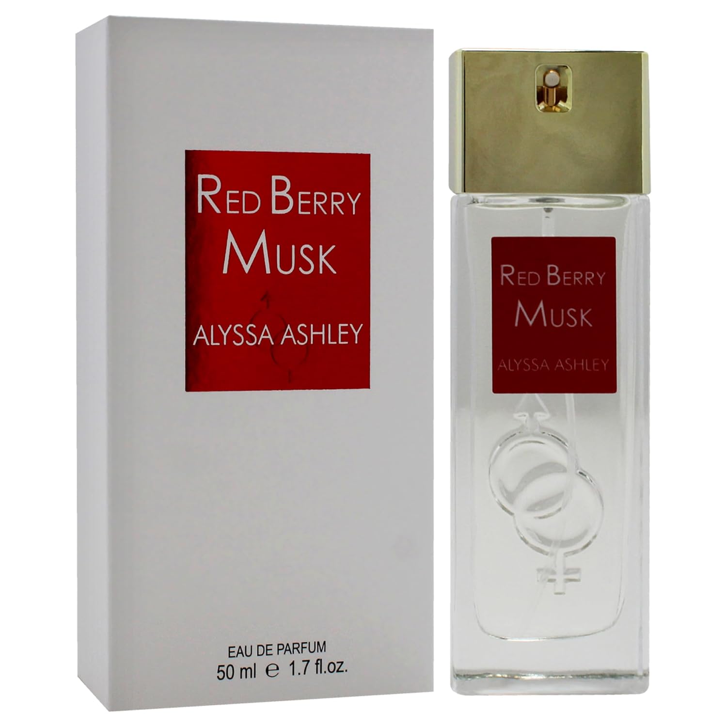 Alyssa Ashley Red Berry Musk - Elegant Women's Perfume with Musk & Vanilla - 1.7 oz