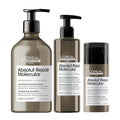 L'Oréal Professionnel Paris Absolut Repair Hair Care Set - Sulfate-Free Shampoo, Rinse-Off Serum & Leave-In Mask for Extremely Dry, Damaged Hair with Peptide Bonder & Amino Acids