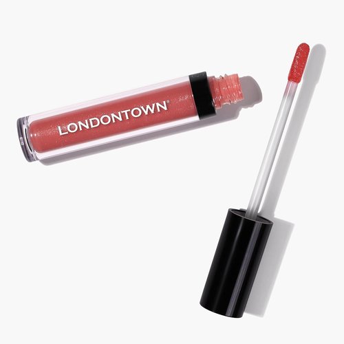 LONDONTOWN Lip Gloss - Dainty Sun Kissed Coral | Deep Hydrating High Shine Sheer Tint