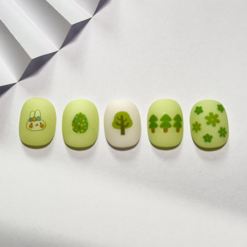 15 Sheets of Nail Stickers for Kids - 735 Cute Nail Stickers - Nail Decals for Girls - Flower, Bunny, Unicorn, Bear, Fruits | Glow in The Dark