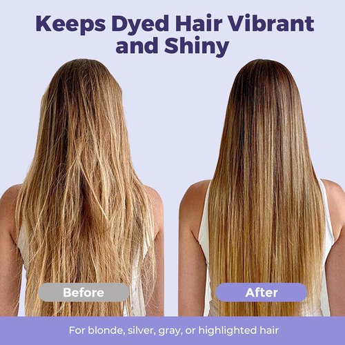 Skiennix Purple Toning Shampoo & Conditioner Bar - Brightens Blonde, Silver & Highlighted Hair