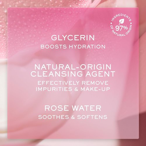 Nuxe Very Rose Cleansing Milk - Gentle Makeup Remover with Rose Floral Water for Sensitive Skin | 6.8 Fl Oz