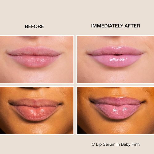 BeautyStat C Lip Serum - Nourishing Hydration in Baby Pink Shade