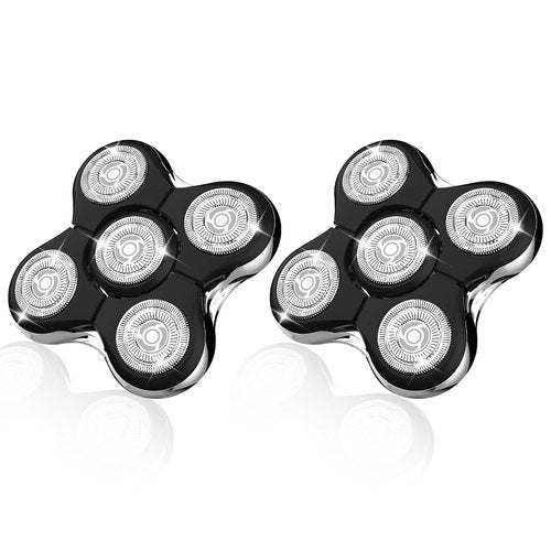 Balder Pro Shaver Peplacement Heads for Remington Balder Pro Head Shaver Model XR7000/XR1500/XR1501 Electric Shaving for Bald Men,2Pack