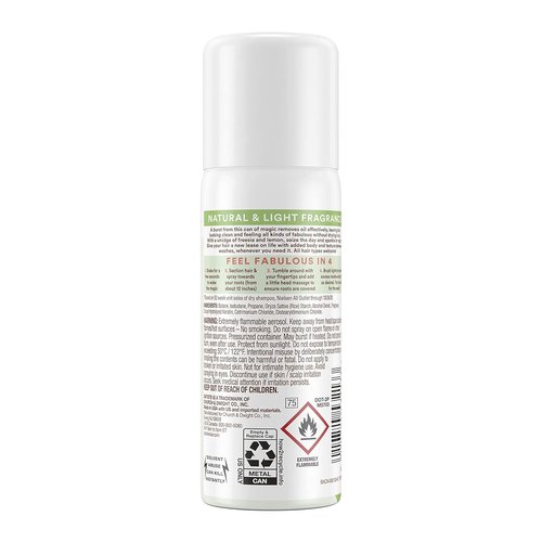 Batiste Dry Shampoo - Bare Mini Travel Size 1.06 oz | Pack of 3 for Effortless Freshness
