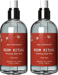 Muse Apothecary Room Ritual - Aromatic Room Spray with Essential Oils | 8 oz Fresh Snow, 2 Pack