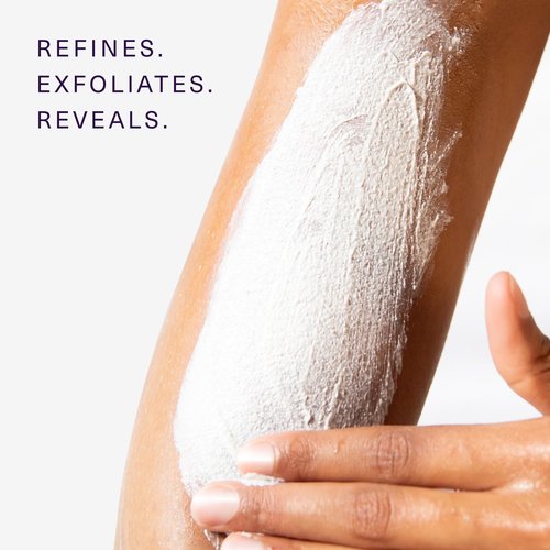 European Wax Center Get Smooth Skin Clearing Body Polish- Refining Exfoliant with PHA, Glycolic Acid, & Lactic Acid AHA to Help Breakouts, Ingrown Hairs, & Razor Bumps with Granulate Pumice