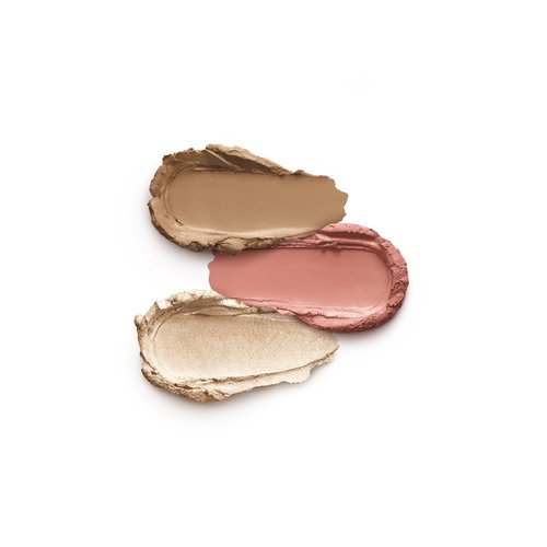 KIKO Milano Contouring Face Set 01| Make-Up Kit With 3 Sticks: Blush, Highlight And Face Contour