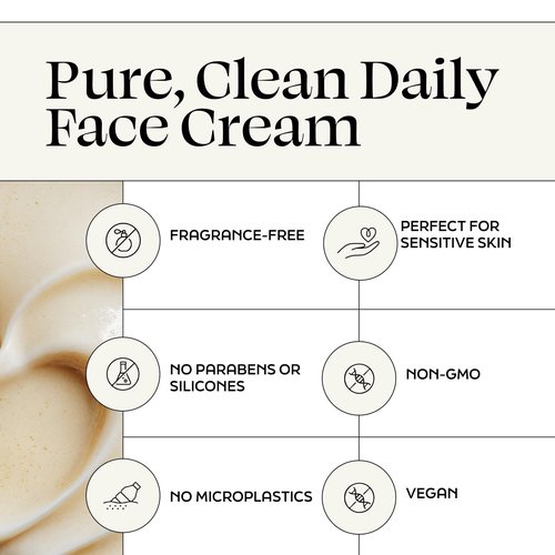 Kiyomi Skin Day Cream - Daily Facial Cream with 5-ALA, Hyaluronic Acid, Cucumber, Squalane, Beta-Glucan - All Day Face Moisturizer for Fine Lines and Radiant Skin - Made in Germany - 1.7 Fl Oz