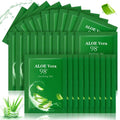 Siifert 30 Pcs Travel Size Aloe Vera Gel 98% Organic After Sun Moisturizer for Face, Body, Soothing Hydrating Lotion Bulk for Winter Vacation, Guests Skin Care Gifts