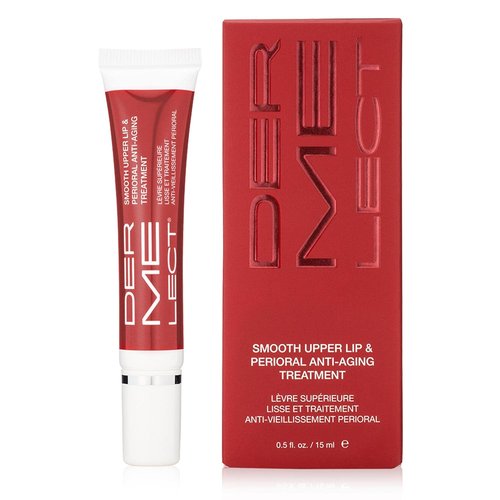 Dermelect Smooth Upper Lip Anti-Aging Cream - Hyaluronic Acid & Retinol for Lip Lines | 0.5 oz